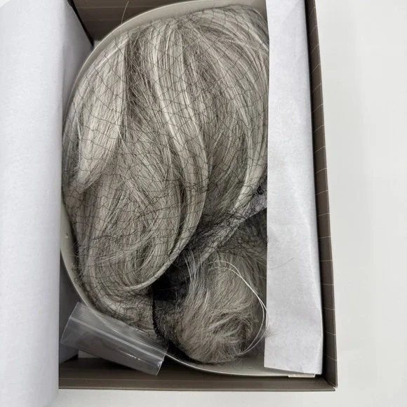 Gabor Essentials Heat-Friendly Whirl Wig Light Grey New In Box Made In Japan - Picture 8 of 9